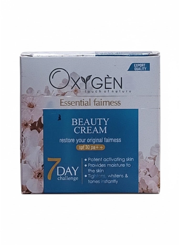 Beauty Cream SPF 30 PA+++ | 7-Day Challenge for Fair, Fresh, and Flawless Glow